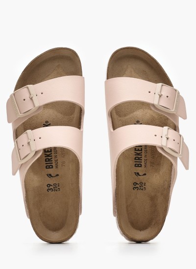 Γυναικεία Flats Sfb.Arizona Μαύρο ECOleather Birkenstock