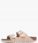 Γυναικεία Flats Arizona.Nb Μπεζ ECOleather Birkenstock Γυναικεία Flats Arizona.Nb Μπεζ ECOleather Birkenstock