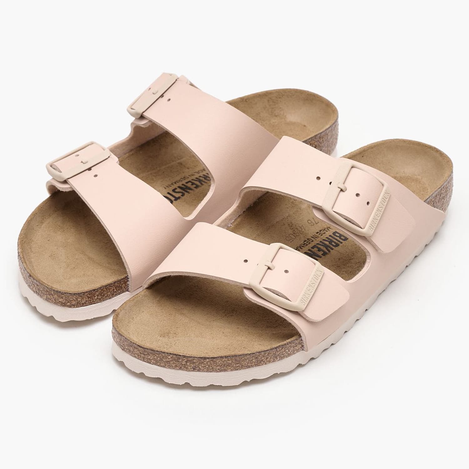Γυναικεία Flats Arizona.Nb Μπεζ ECOleather Birkenstock Γυναικεία Flats Arizona.Nb Μπεζ ECOleather Birkenstock