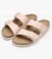Γυναικεία Flats Arizona.Nb Μπεζ ECOleather Birkenstock Γυναικεία Flats Arizona.Nb Μπεζ ECOleather Birkenstock