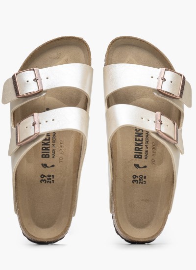 Γυναικεία Flats Sfb.Arizona Μαύρο ECOleather Birkenstock