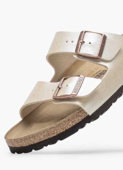 Γυναικεία Flats Sfb.Arizona Μαύρο ECOleather Birkenstock