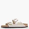 Women Flats Arizona.Pearl Beige ECOleather Birkenstock Women Flats Arizona.Pearl Beige ECOleather Birkenstock