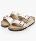 Γυναικεία Flats Arizona.Pearl Μπεζ ECOleather Birkenstock Γυναικεία Flats Arizona.Pearl Μπεζ ECOleather Birkenstock
