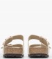 Γυναικεία Flats Arizona.Pearl Μπεζ ECOleather Birkenstock Γυναικεία Flats Arizona.Pearl Μπεζ ECOleather Birkenstock