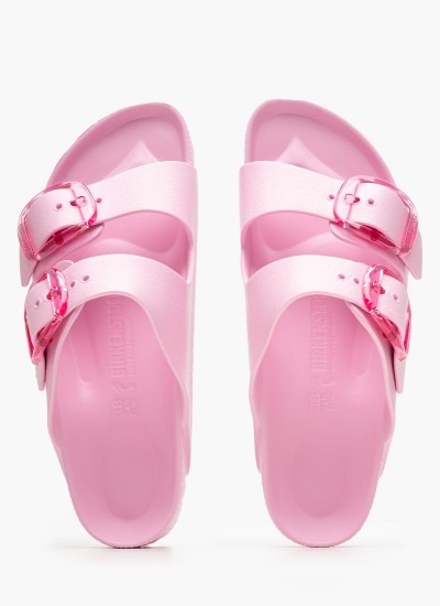 Γυναικεία Flats Sfb.Arizona Μαύρο ECOleather Birkenstock