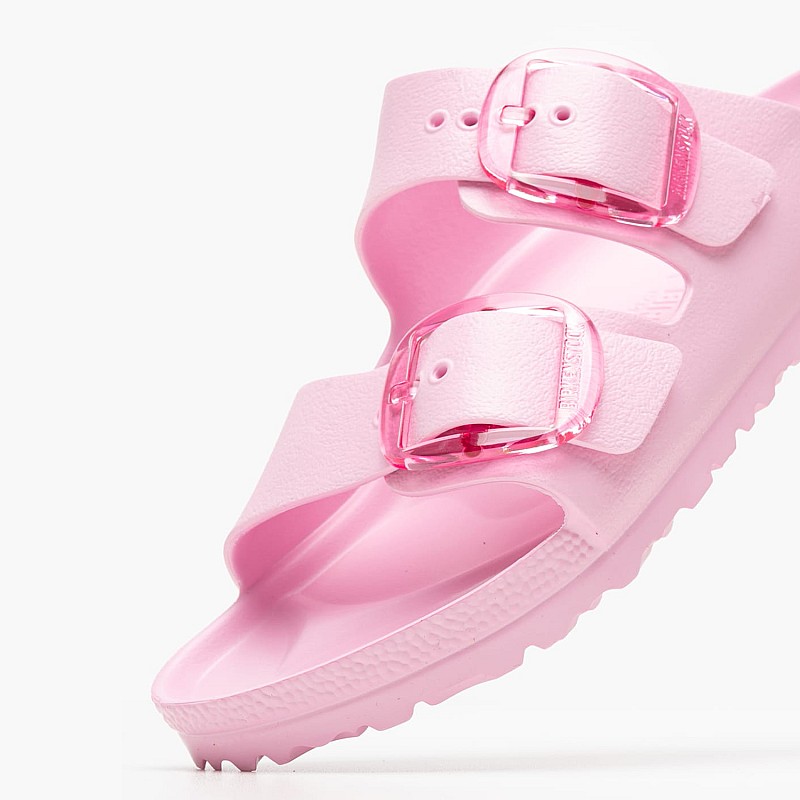 Women Flip Flops & Sandals Arizona.Pnk Pink Rubber Birkenstock