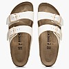 Γυναικεία Flats Arizona.Shell Μπεζ ECOleather Birkenstock Γυναικεία Flats Arizona.Shell Μπεζ ECOleather Birkenstock