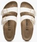 Γυναικεία Flats Arizona.Shell Μπεζ ECOleather Birkenstock Γυναικεία Flats Arizona.Shell Μπεζ ECOleather Birkenstock