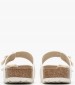 Γυναικεία Flats Arizona.Shell Μπεζ ECOleather Birkenstock Γυναικεία Flats Arizona.Shell Μπεζ ECOleather Birkenstock