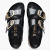 Γυναικεία Flats Arizona.Shine Μαύρο Δέρμα Birkenstock Γυναικεία Flats Arizona.Shine Μαύρο Δέρμα Birkenstock