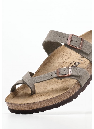 Kids Flip Flops & Sandals 869513 Khaki ECOleather Kickers