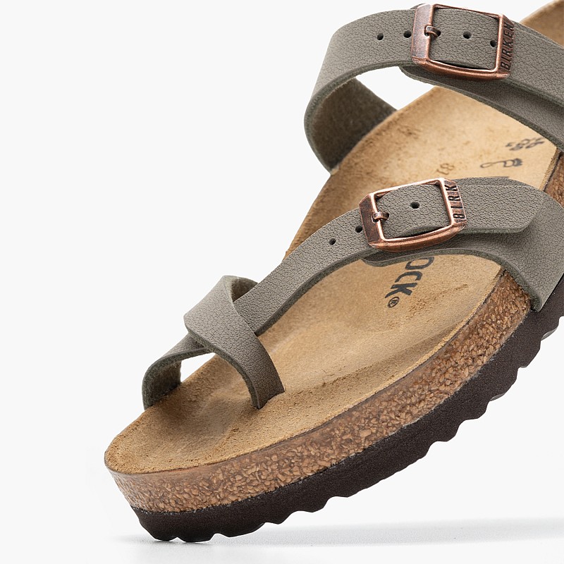 Women Flats Bfbc.Mayari Grey ECOleather Birkenstock