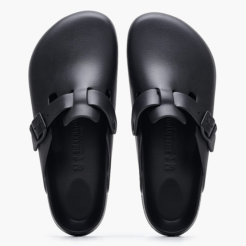 Men Flip Flops & Sandals Boston.Pl Black Rubber Birkenstock
