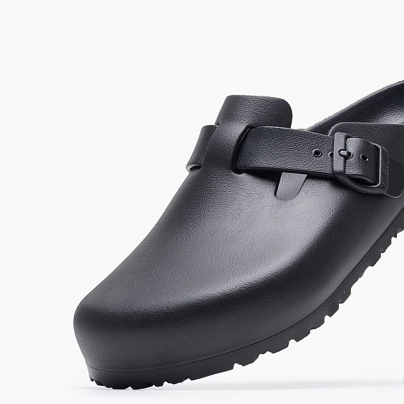 Men Flip Flops & Sandals Boston.Pl Black Rubber Birkenstock