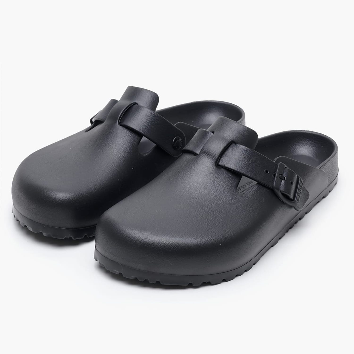 Men Flip Flops & Sandals Boston.Pl Black Rubber Birkenstock Men Flip Flops & Sandals Boston.Pl Black Rubber Birkenstock