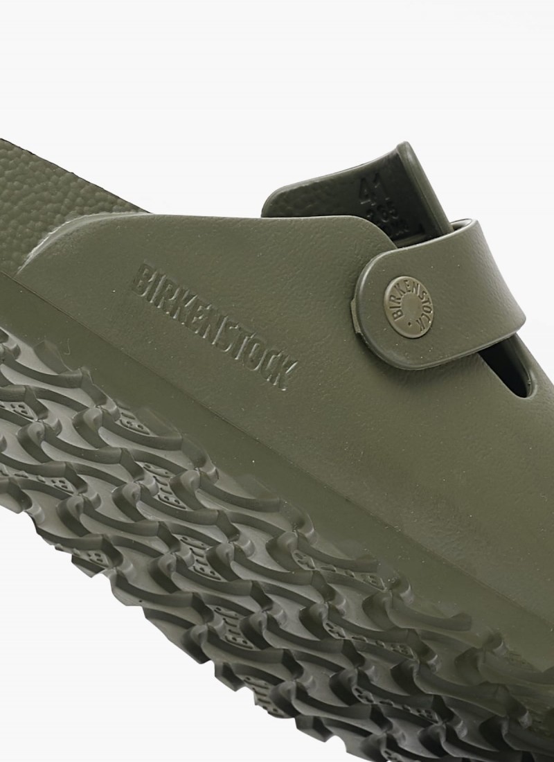 Men Flip Flops Sandals from the Birkenstock brand Boston.Pool Khaki Rubber mortoglou.gr eshop