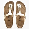 Γυναικεία Flats Classic.Gizeh Χρυσό ECOleather Birkenstock Γυναικεία Flats Classic.Gizeh Χρυσό ECOleather Birkenstock
