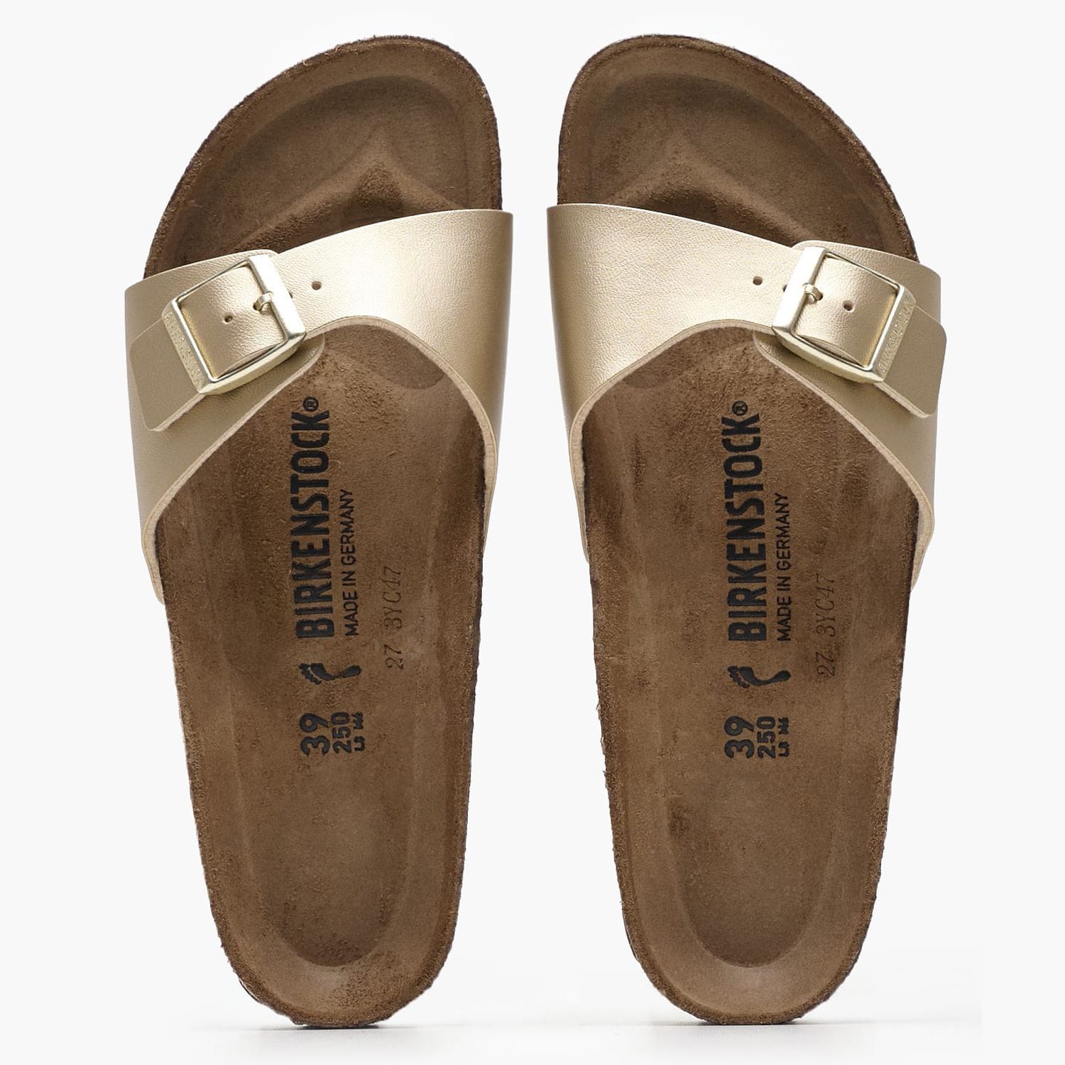 Γυναικεία Flats Classic.Madrid Χρυσό ECOleather Birkenstock