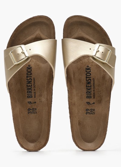 Γυναικεία Flats Sfb.Arizona Μαύρο ECOleather Birkenstock