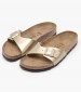 Γυναικεία Flats Classic.Madrid Χρυσό ECOleather Birkenstock Γυναικεία Flats Classic.Madrid Χρυσό ECOleather Birkenstock