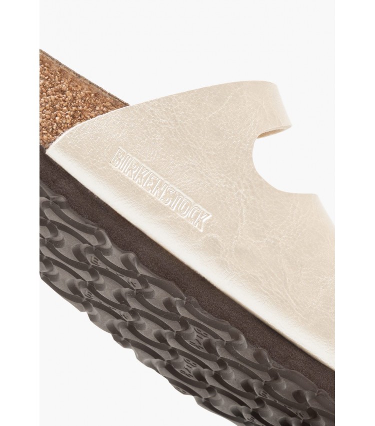 Γυναικεία Flats Florida.Grace Μπεζ ECOleather Birkenstock Γυναικεία Flats Florida.Grace Μπεζ ECOleather Birkenstock