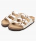 Γυναικεία Flats Florida.Grace Μπεζ ECOleather Birkenstock Γυναικεία Flats Florida.Grace Μπεζ ECOleather Birkenstock