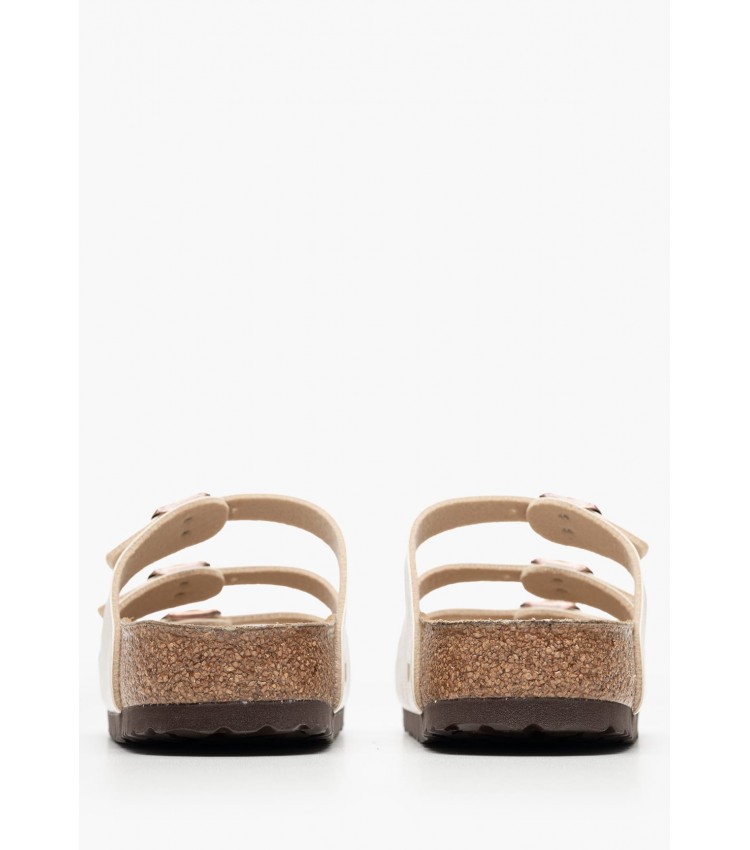 Γυναικεία Flats Florida.Grace Μπεζ ECOleather Birkenstock Γυναικεία Flats Florida.Grace Μπεζ ECOleather Birkenstock
