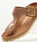 Γυναικεία Flats Gizeh.Bb.Hex Ταμπά Δέρμα Λαδερό Birkenstock Γυναικεία Flats Gizeh.Bb.Hex Ταμπά Δέρμα Λαδερό Birkenstock