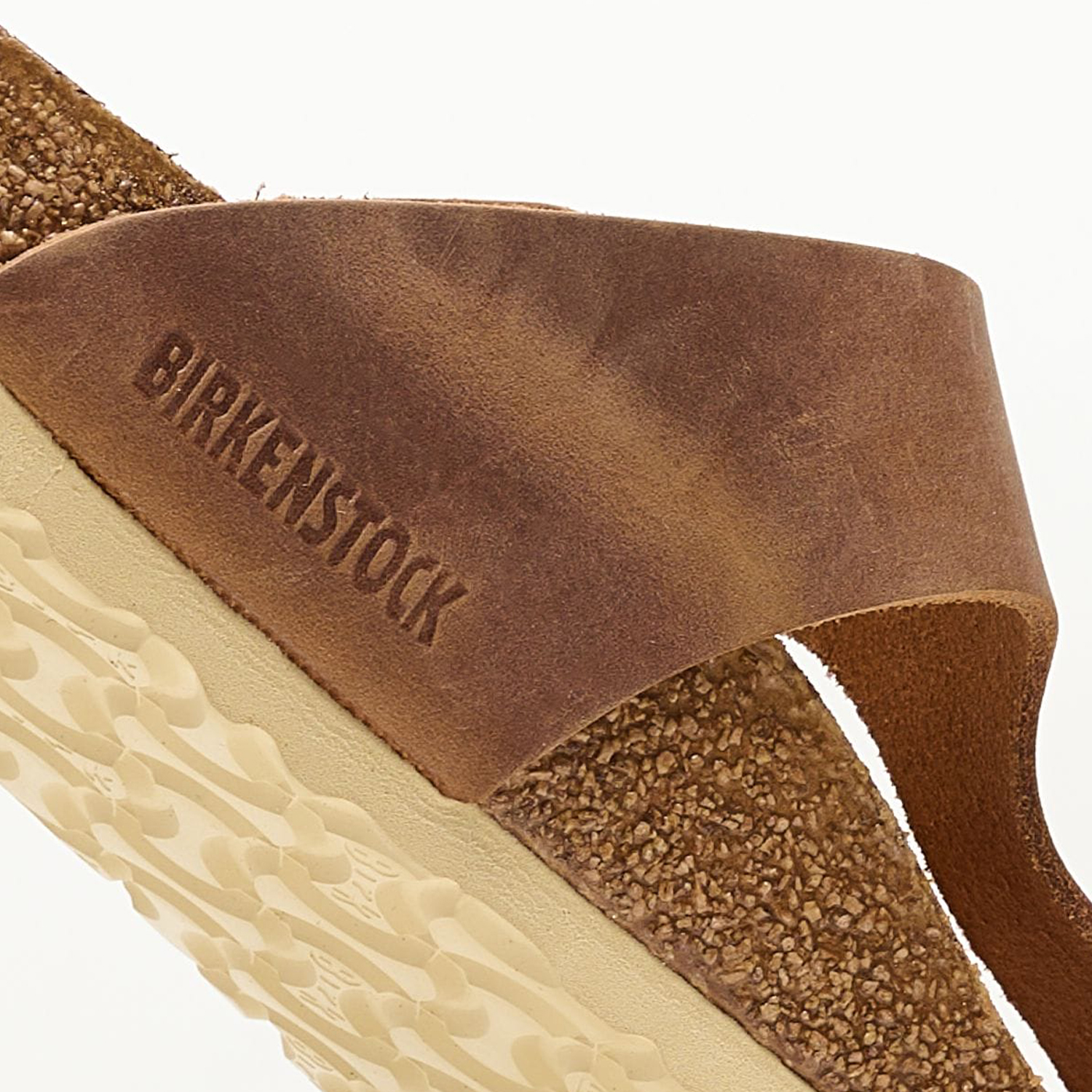 Γυναικεία Flats Gizeh.Bb.Hex Ταμπά Δέρμα Λαδερό Birkenstock Γυναικεία Flats Gizeh.Bb.Hex Ταμπά Δέρμα Λαδερό Birkenstock