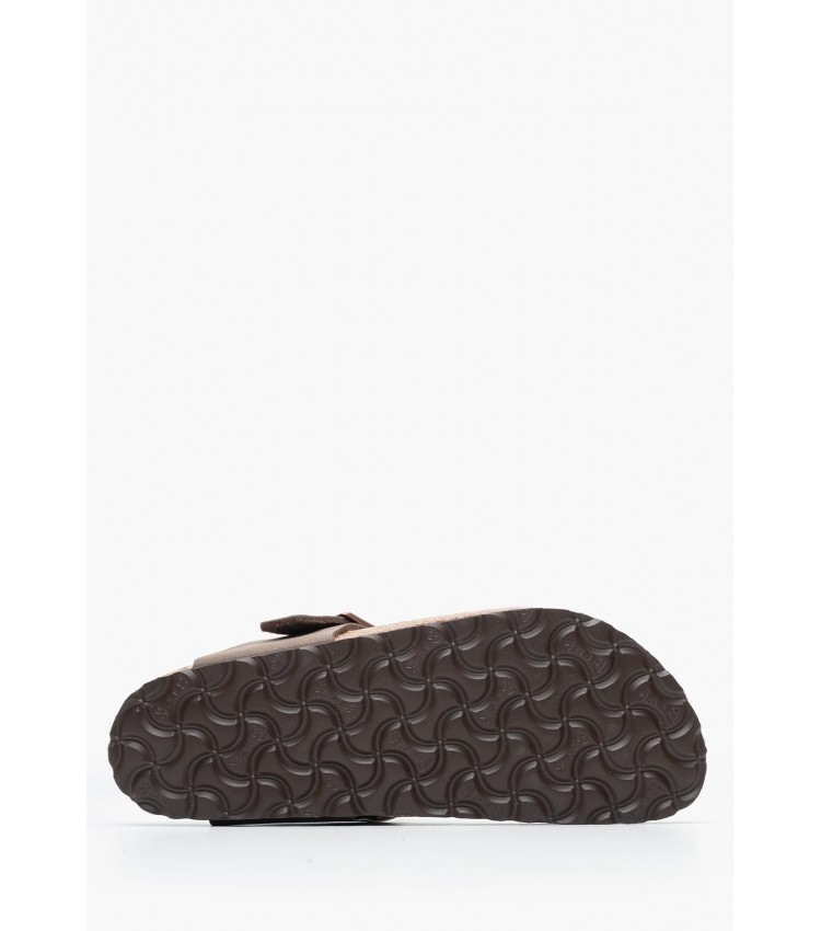 Γυναικεία Flats Gizeh.Bs.Nrw Καφέ ECOleather Birkenstock Γυναικεία Flats Gizeh.Bs.Nrw Καφέ ECOleather Birkenstock