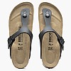 Γυναικεία Flats Gizeh.Bs23 Μαύρο ECOleather Birkenstock Γυναικεία Flats Gizeh.Bs23 Μαύρο ECOleather Birkenstock