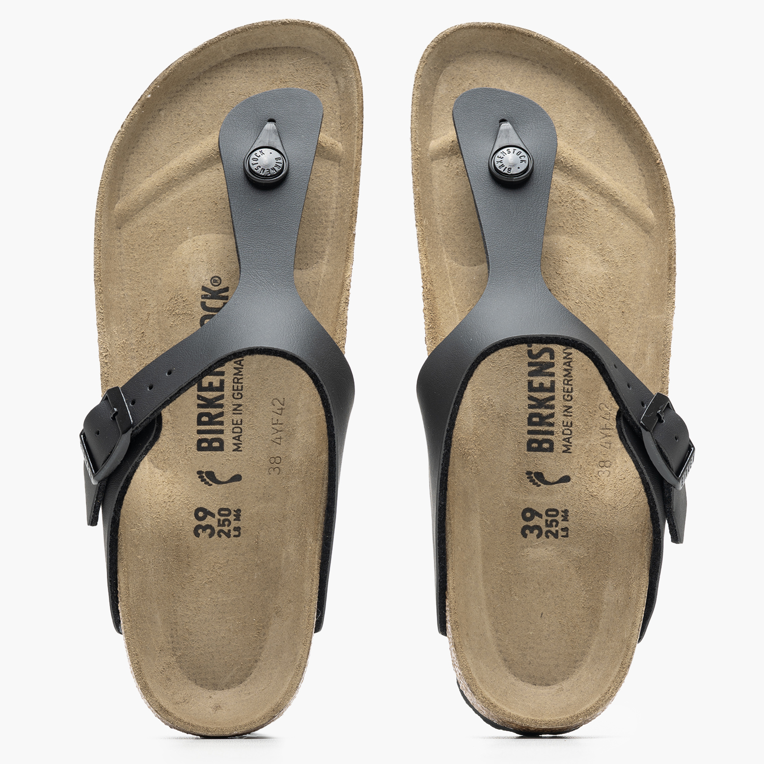 Γυναικεία Flats Gizeh.Bs23 Μαύρο ECOleather Birkenstock