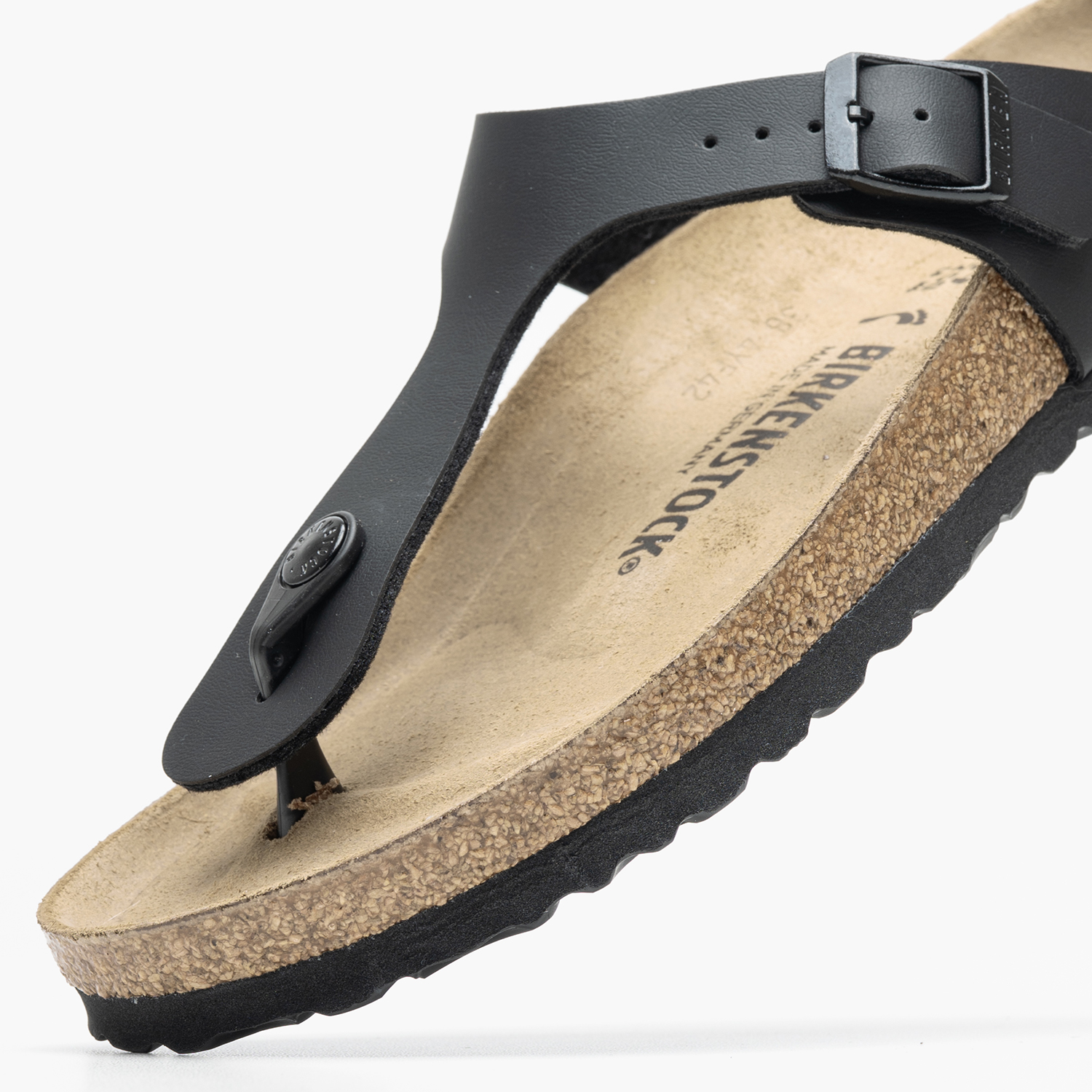 Γυναικεία Flats Gizeh.Bs23 Μαύρο ECOleather Birkenstock