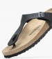 Γυναικεία Flats Gizeh.Bs23 Μαύρο ECOleather Birkenstock Γυναικεία Flats Gizeh.Bs23 Μαύρο ECOleather Birkenstock