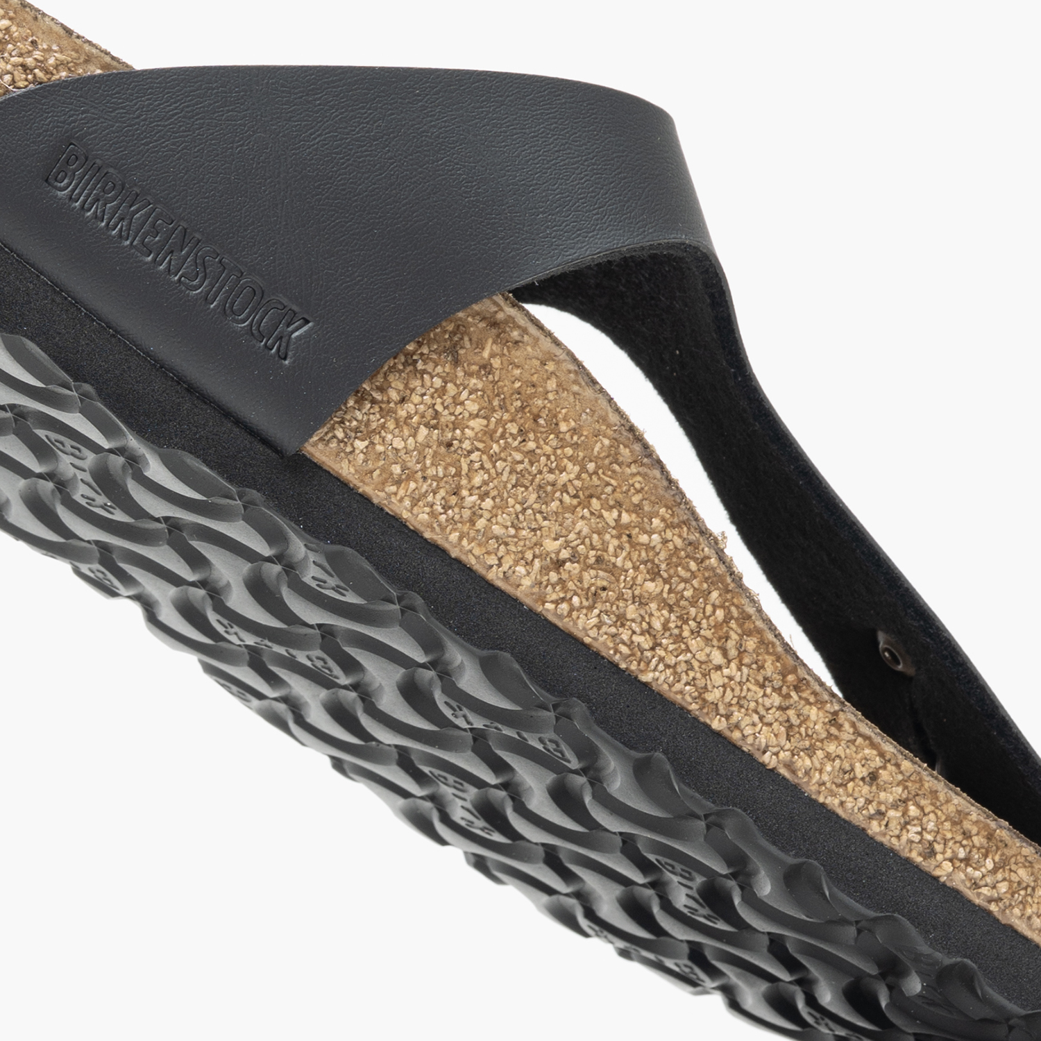 Γυναικεία Flats Gizeh.Bs23 Μαύρο ECOleather Birkenstock Γυναικεία Flats Gizeh.Bs23 Μαύρο ECOleather Birkenstock
