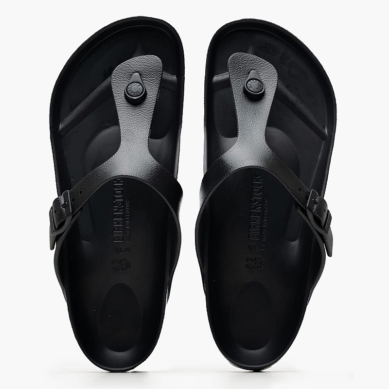 Men Flip Flops & Sandals Gizeh.Eva.M Black Rubber Birkenstock