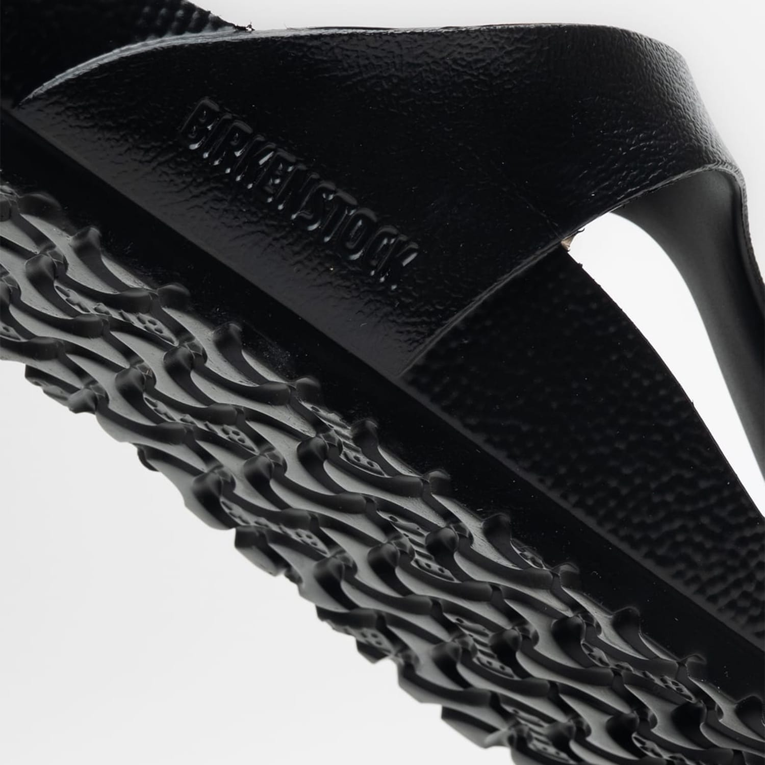 Men Flip Flops & Sandals Gizeh.Eva.M Black Rubber Birkenstock