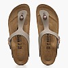 Γυναικεία Flats Gizeh.Fb Γκρι ECOleather Birkenstock Γυναικεία Flats Gizeh.Fb Γκρι ECOleather Birkenstock