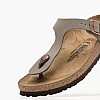 Γυναικεία Flats Gizeh.Fb Γκρι ECOleather Birkenstock Γυναικεία Flats Gizeh.Fb Γκρι ECOleather Birkenstock