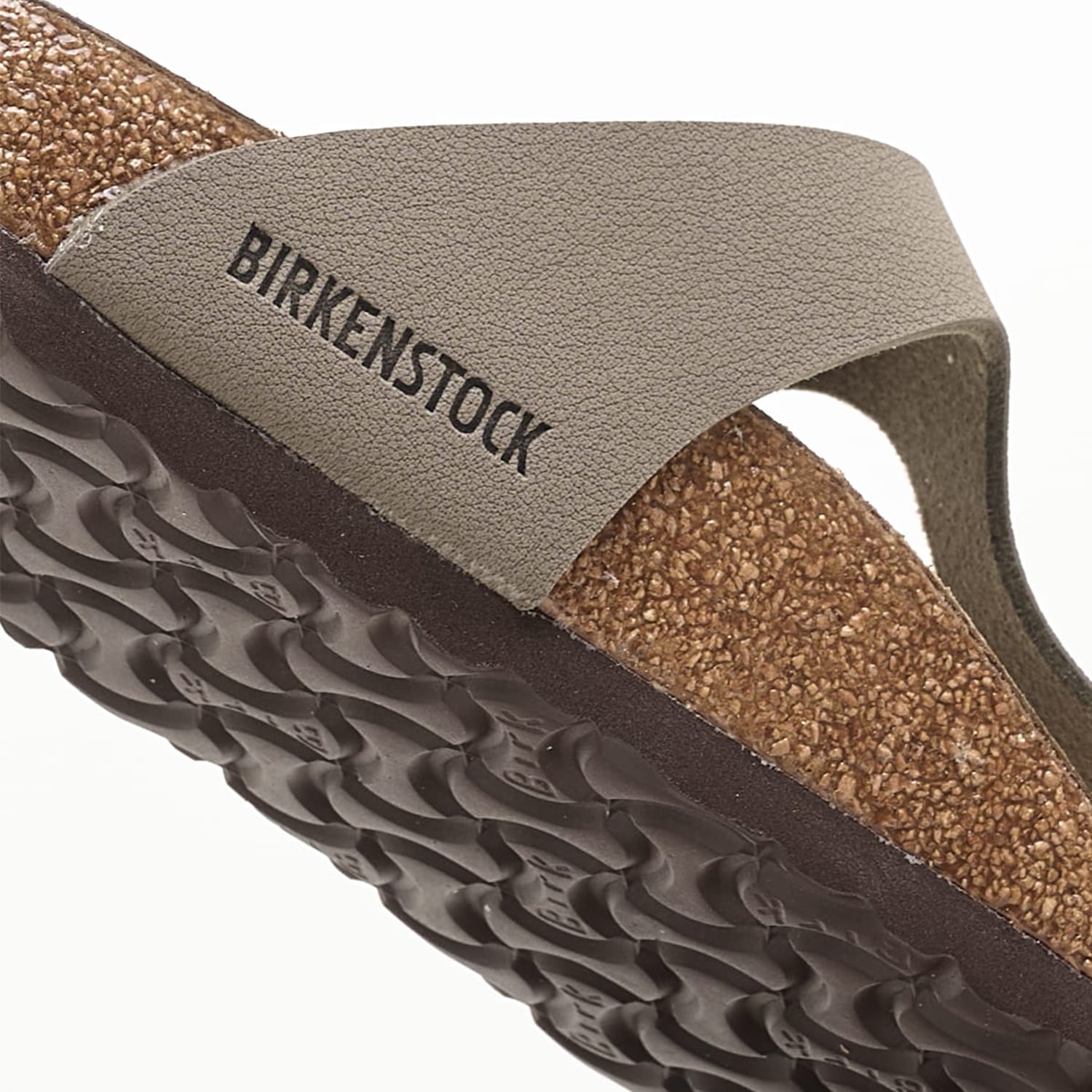 Γυναικεία Flats Gizeh.Fb Γκρι ECOleather Birkenstock Γυναικεία Flats Gizeh.Fb Γκρι ECOleather Birkenstock