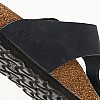 Γυναικεία Flats Gizeh.Hex Μαύρο Δέρμα Λαδερό Birkenstock Γυναικεία Flats Gizeh.Hex Μαύρο Δέρμα Λαδερό Birkenstock