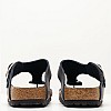 Γυναικεία Flats Gizeh.Hex Μαύρο Δέρμα Λαδερό Birkenstock Γυναικεία Flats Gizeh.Hex Μαύρο Δέρμα Λαδερό Birkenstock