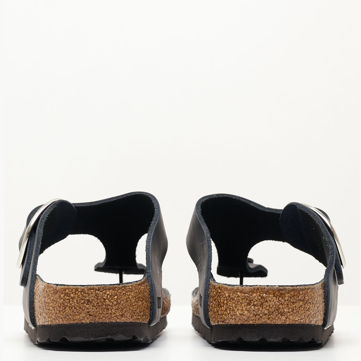 Γυναικεία Flats Gizeh.Hex Μαύρο Δέρμα Λαδερό Birkenstock Γυναικεία Flats Gizeh.Hex Μαύρο Δέρμα Λαδερό Birkenstock