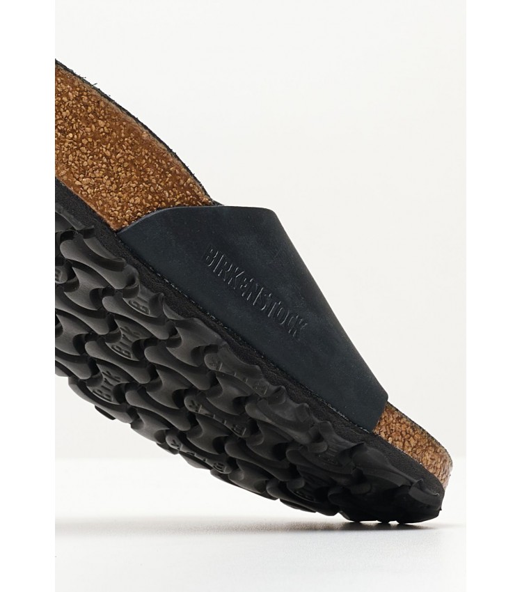 Γυναικεία Flats Madrid.Hex.Bl Μαύρο Δέρμα Λαδερό Birkenstock Γυναικεία Flats Madrid.Hex.Bl Μαύρο Δέρμα Λαδερό Birkenstock