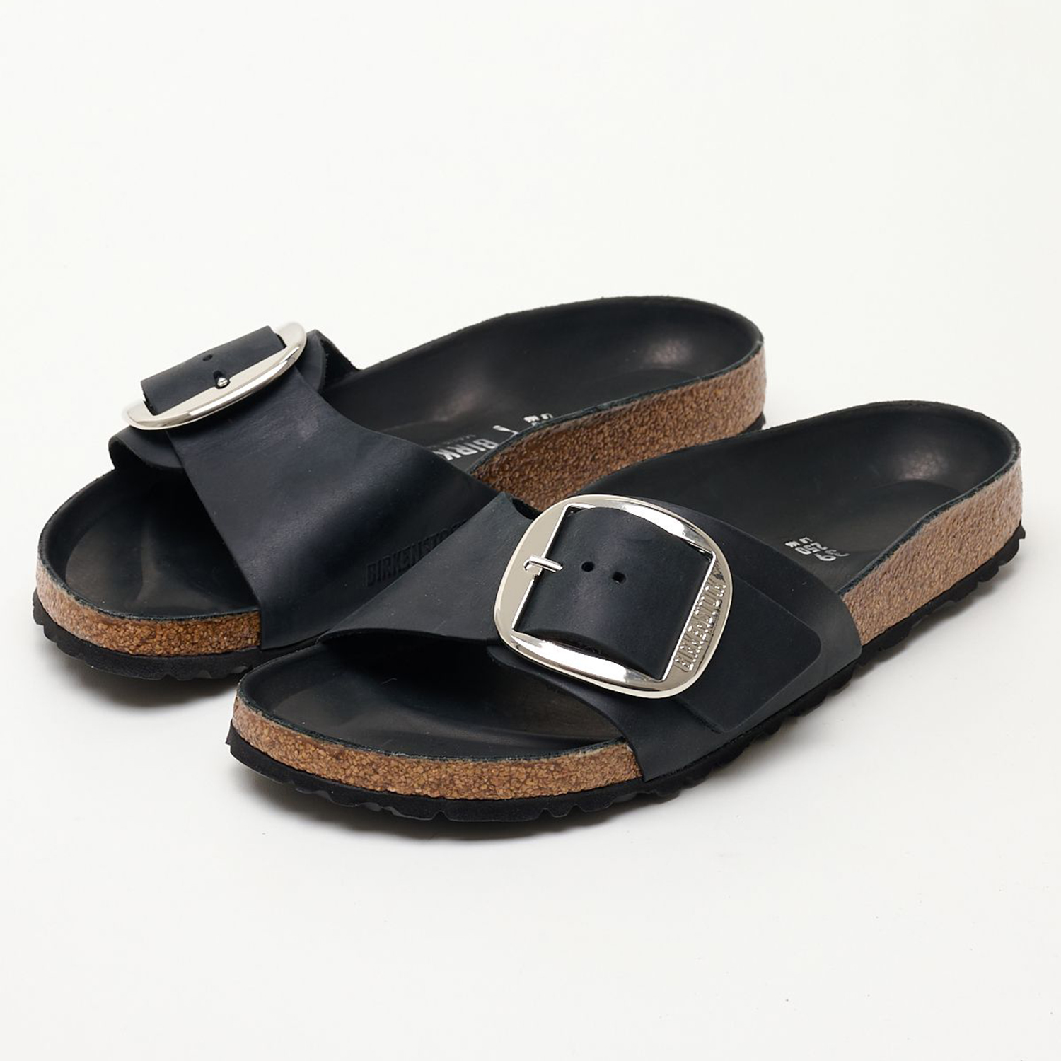 Γυναικεία Flats Madrid.Hex.Bl Μαύρο Δέρμα Λαδερό Birkenstock Γυναικεία Flats Madrid.Hex.Bl Μαύρο Δέρμα Λαδερό Birkenstock