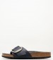Γυναικεία Flats Madrid.Hex.Bl Μαύρο Δέρμα Λαδερό Birkenstock Γυναικεία Flats Madrid.Hex.Bl Μαύρο Δέρμα Λαδερό Birkenstock