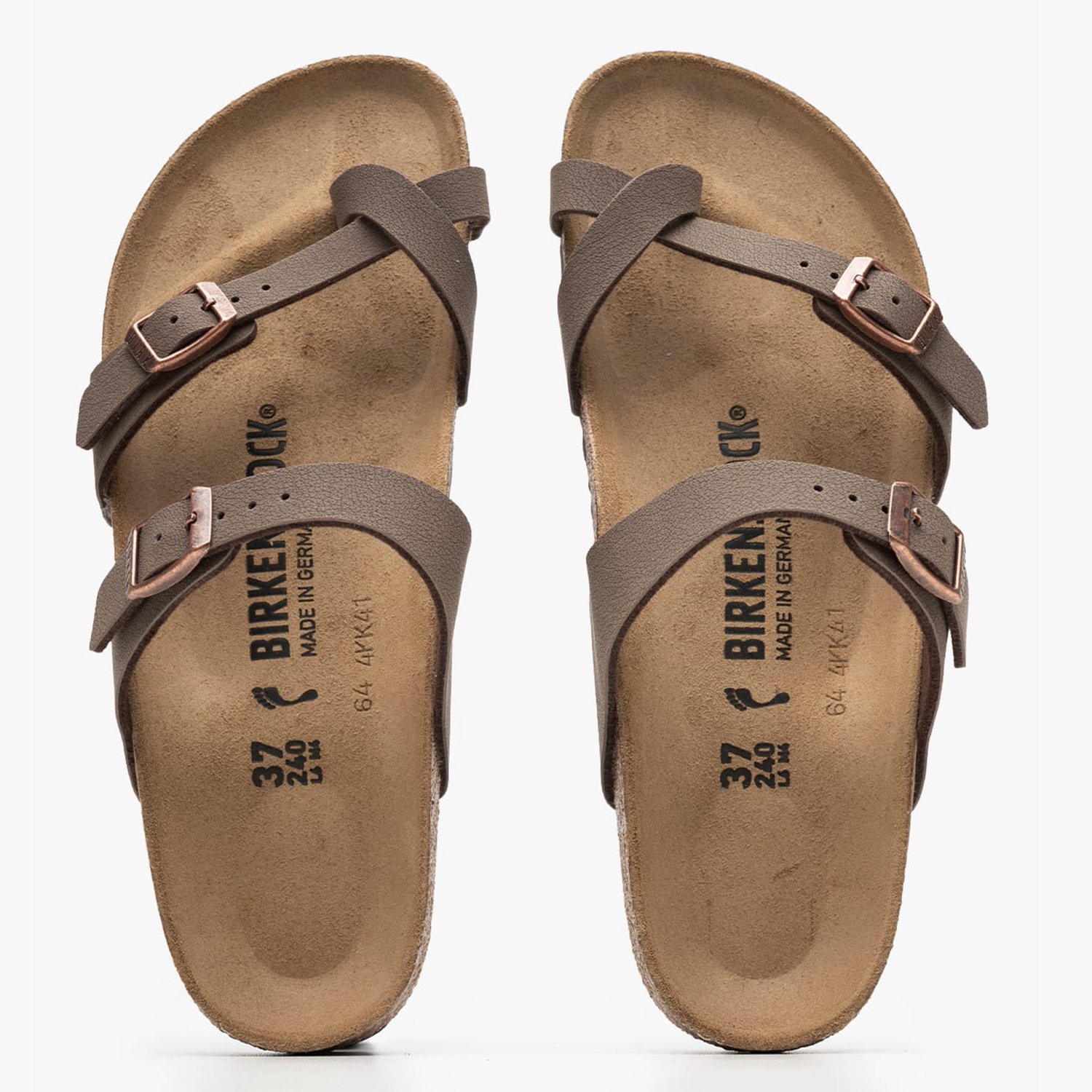 Γυναικεία Flats Mayari.Birko Καφέ ECOleather Birkenstock