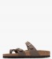Γυναικεία Flats Mayari.Birko Καφέ ECOleather Birkenstock Γυναικεία Flats Mayari.Birko Καφέ ECOleather Birkenstock