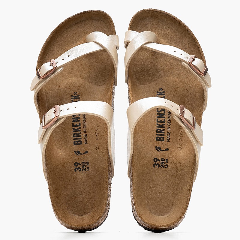 Γυναικεία Flats Mayari.Flor Μπεζ ECOleather Birkenstock